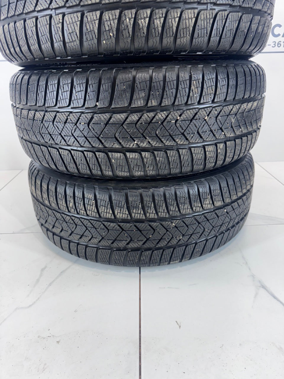 245/50/19 Pirelli SottoZero 3 Runflat Winter Tires (Used)