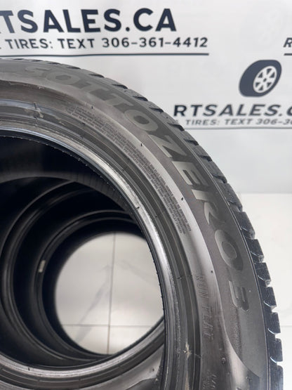 245/50/19 Pirelli SottoZero 3 Runflat Winter Tires (Used)