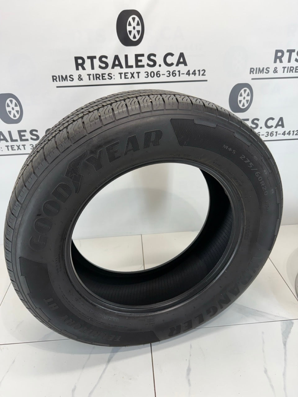 275/60/20 Goodyear Territory HT All Season Tires ( Takeoffs)