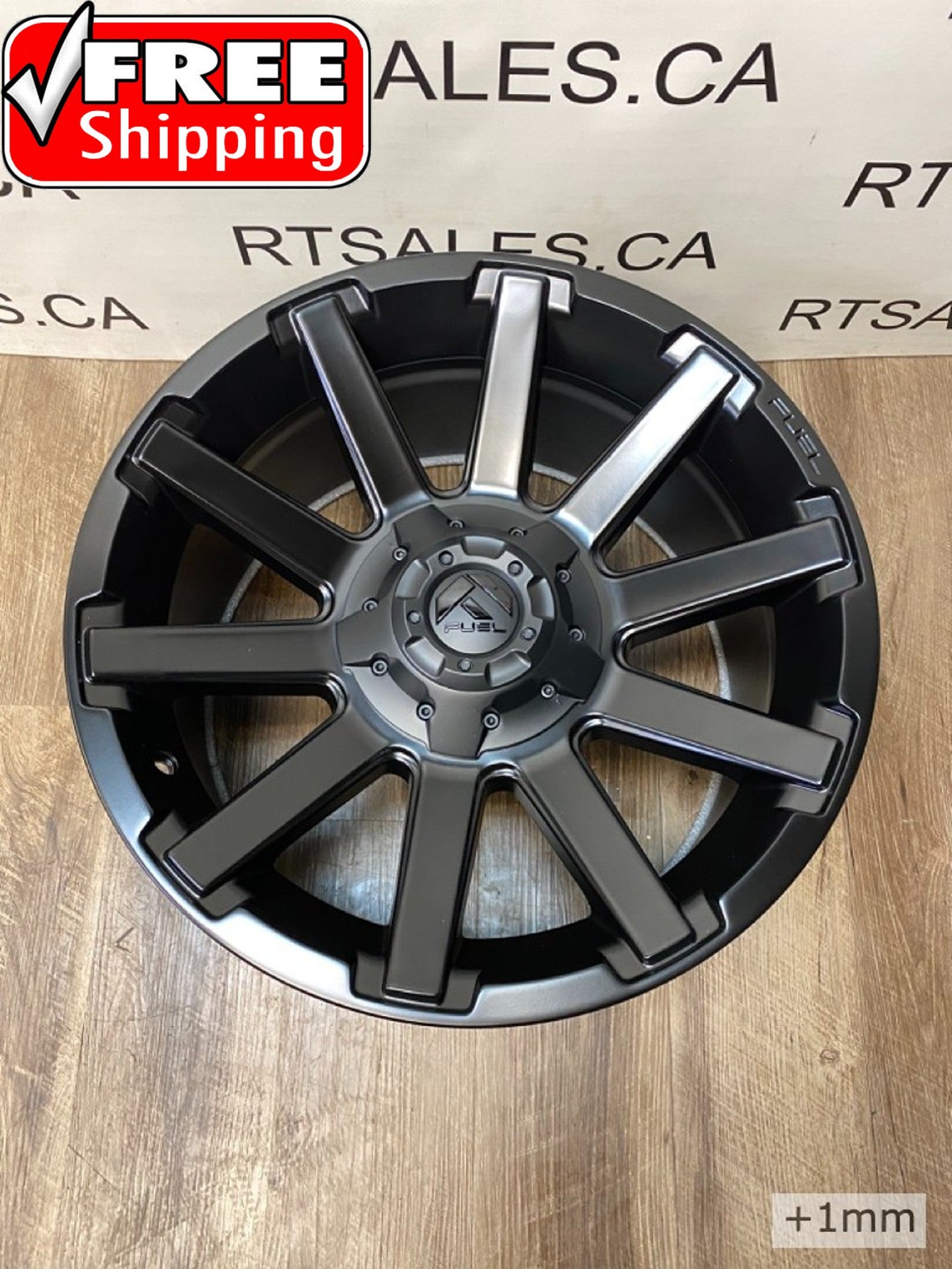 18 inch Fuel Contra Rims 6x139/135 Ford F-150 GMC Chevy Ram 1500
