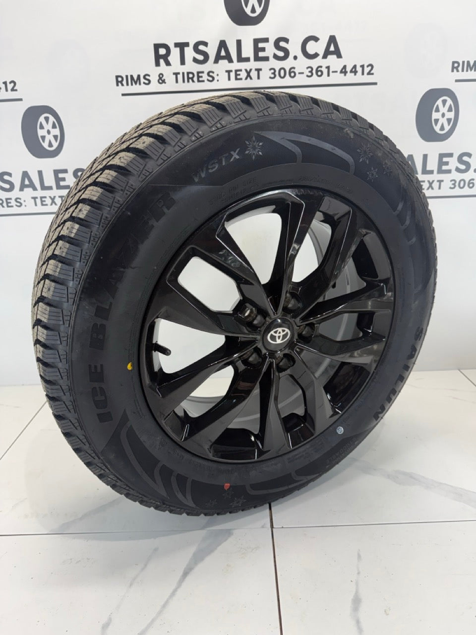 225/65/17 Winter Tires Rims 5x114.3 Toyota Rav4