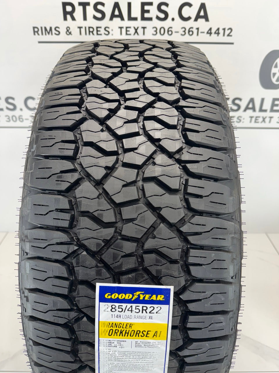 285/45/22 Goodyear Workhorse AT All Weather