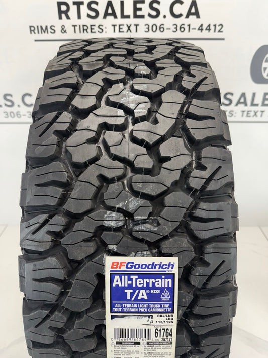 LT 275/55/20 BFGoodrich ALL TERRAIN T/A KO2 D All Weather Tires