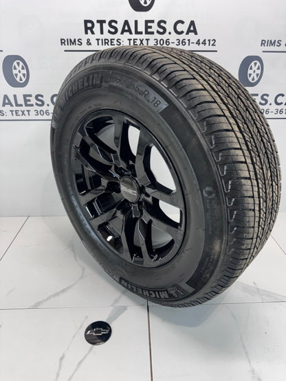 265/65/18 michelin tires 18x8.5 Rims 6x139 Chevy GMC 1500