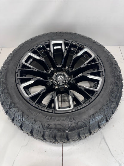 LT 275/55/20 tires 20x10 Fuel Rims 6x135 Ford F150