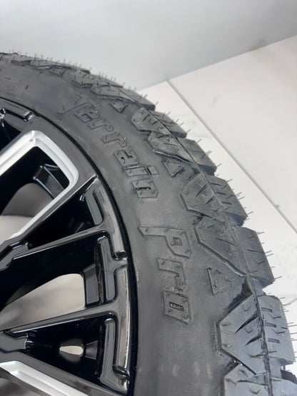 LT 275/55/20 tires 20x10 Fuel Rims 6x135 Ford F150