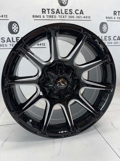 20x10 Fuel Super C Rims 6x135 6x139.7