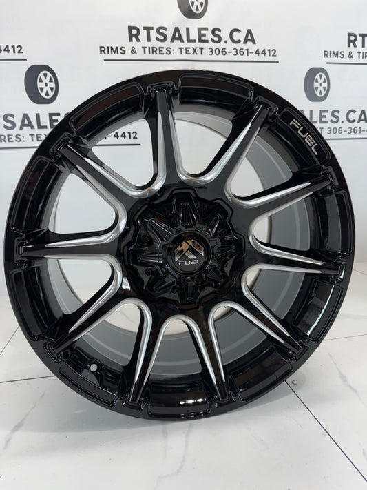 20x10 Fuel Super C Rims 6x135 6x139.7