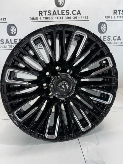 20x10 Fuel Rebar Rims 8x170