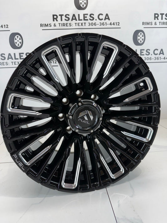 20x10 Fuel Rebar Rims 8x170