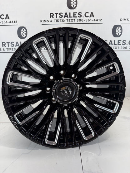 20x10 Fuel Rebar Rims 8x170
