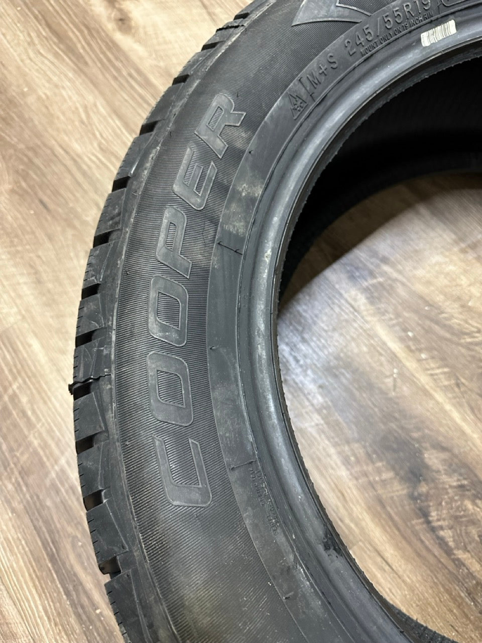 245/55/19 Cooper Winter tires studdable