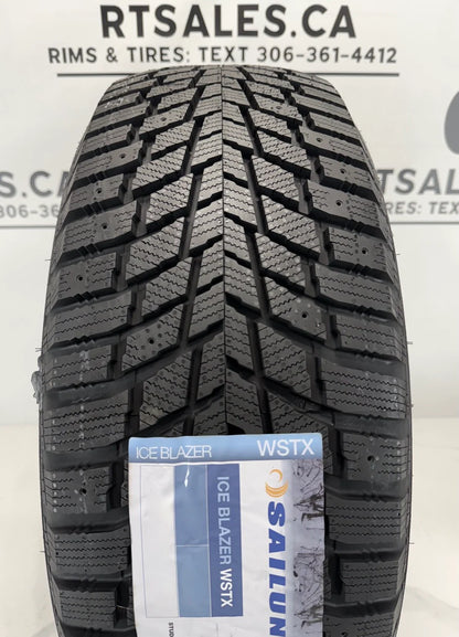 Sailun Winter tires on 17" Replica R195 Rims 5×112