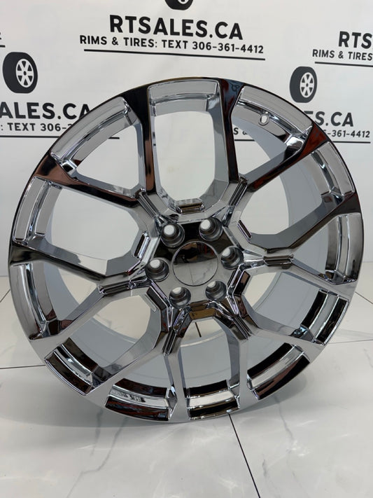 22x9 Chrome Replika Rims 6x139.7