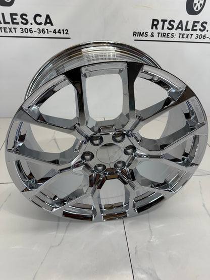 22x9 Chrome Replika Rims 6x139.7