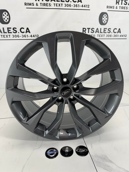 20x8.5 Gloss Gunmetal R325 Rims 5x108