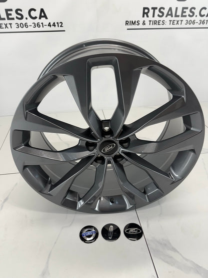 20x8.5 Gloss Gunmetal R325 Rims 5x108