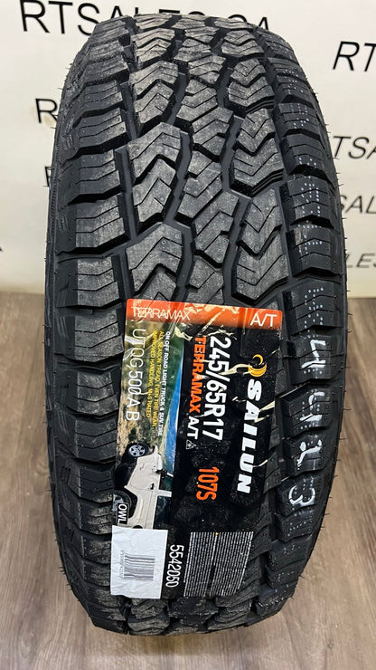 245/65/17 Sailun TERRAMAX 3PMS A/T All Weather Tires