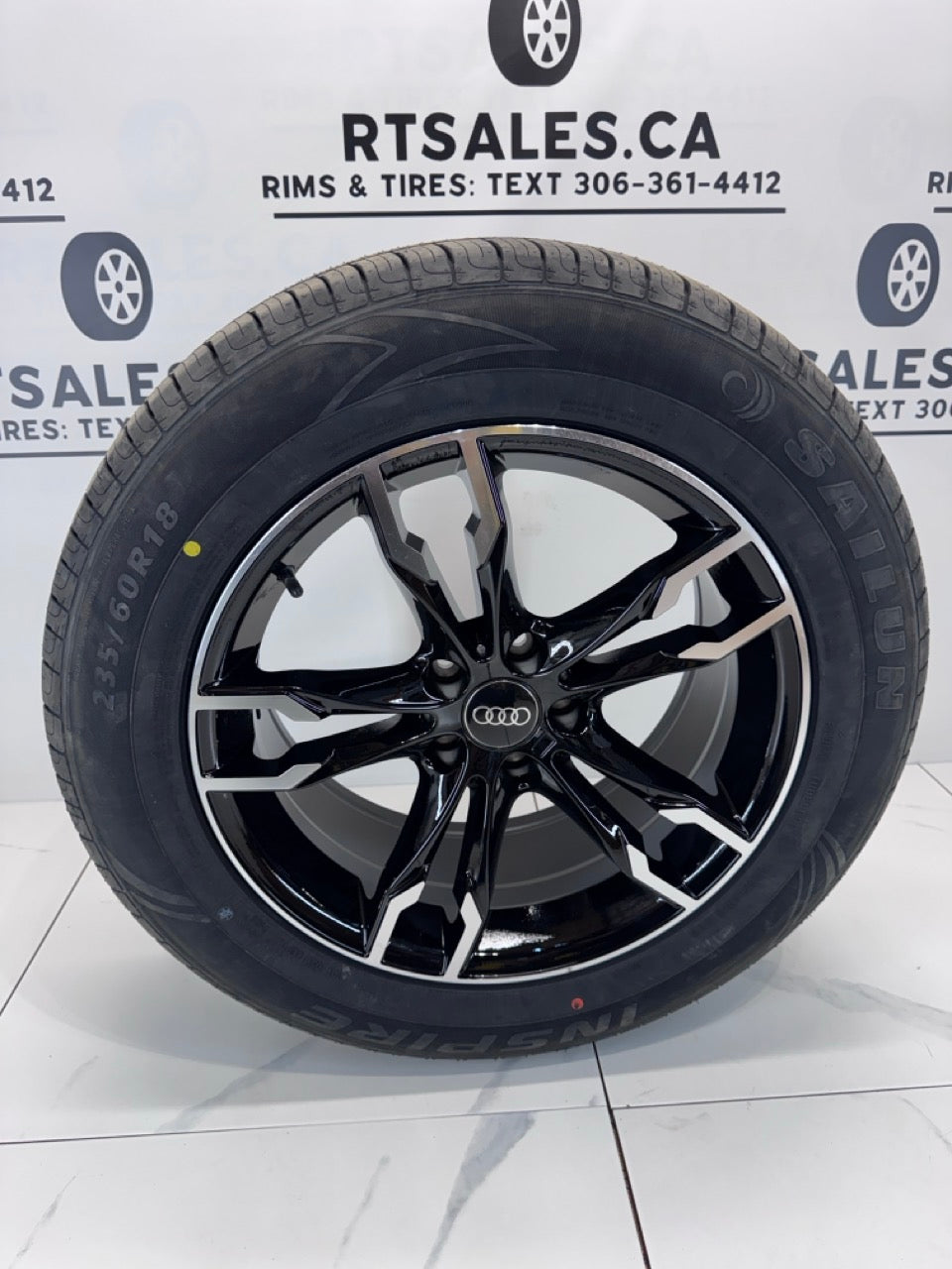 235/60/18 All season tires Rims 5x112 Audi Volkswagen BMW