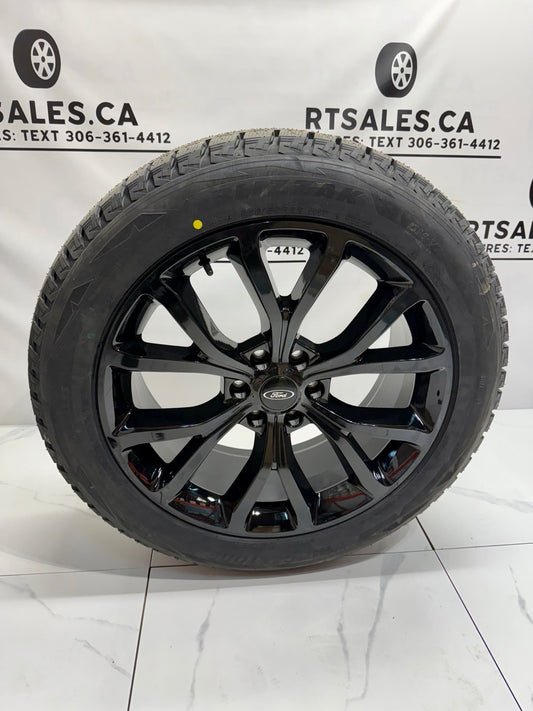 Bridgestone Blizzak Winter Tires on 22" Ford F-150 Rims