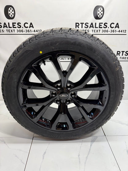 Bridgestone Blizzak Winter Tires on 22" Ford F-150 Rims
