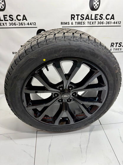 Bridgestone Blizzak Winter Tires on 22" Ford F-150 Rims