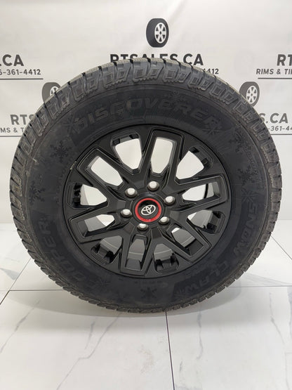 275/65/18 Cooper Snow Claw Winter Tires on 18" Rims 6x139.7