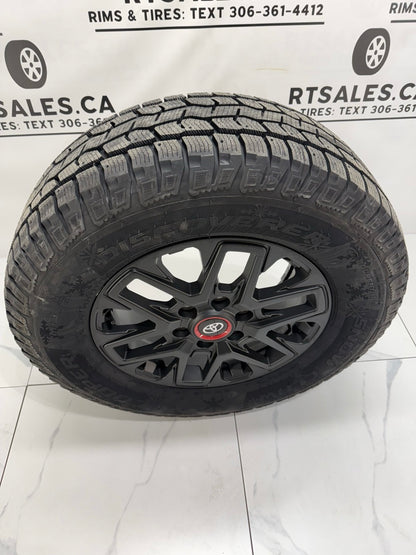 275/65/18 Cooper Snow Claw Winter Tires on 18" Rims 6x139.7