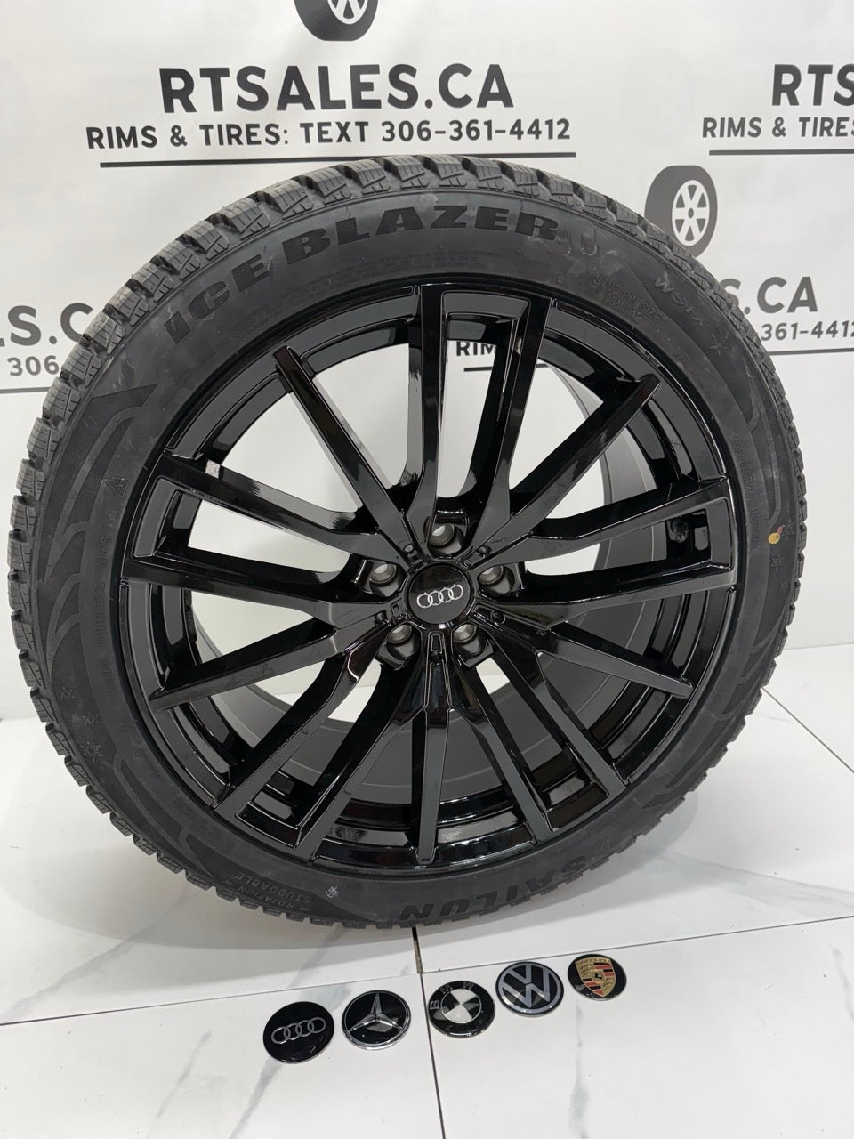 Sailun Ice Blazer Winter Tires on 20" Rims 5x112
