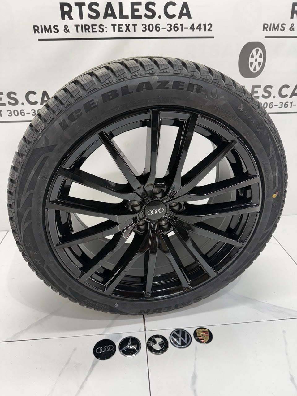 Sailun Ice Blazer Winter Tires on 20" Rims 5x112