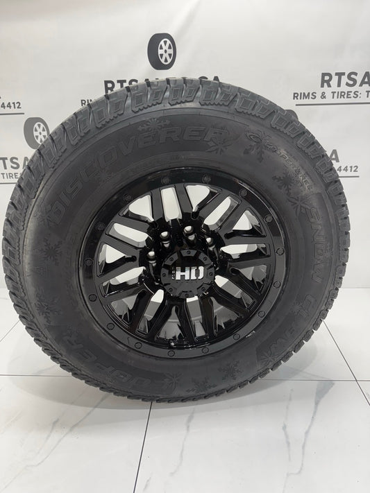 275/70/18 Cooper Snow Claw Winter Tires 18" Fast HD Rims 8x165