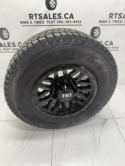 275/70/18 Cooper Snow Claw Winter Tires 18" Fast HD Rims 8x165