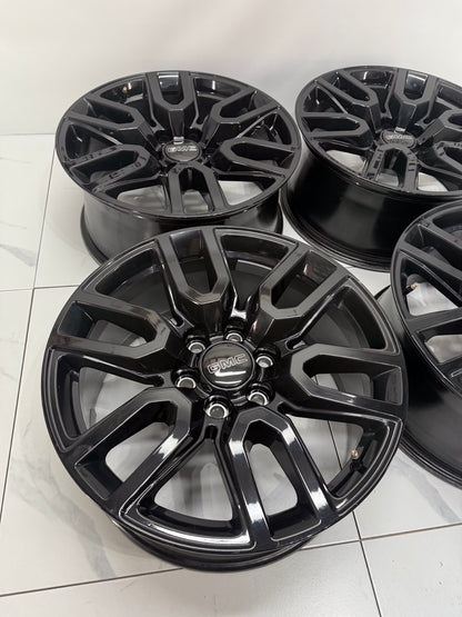 20x9 GMC AT4 OEM Rims 6x139.7 (Light use)