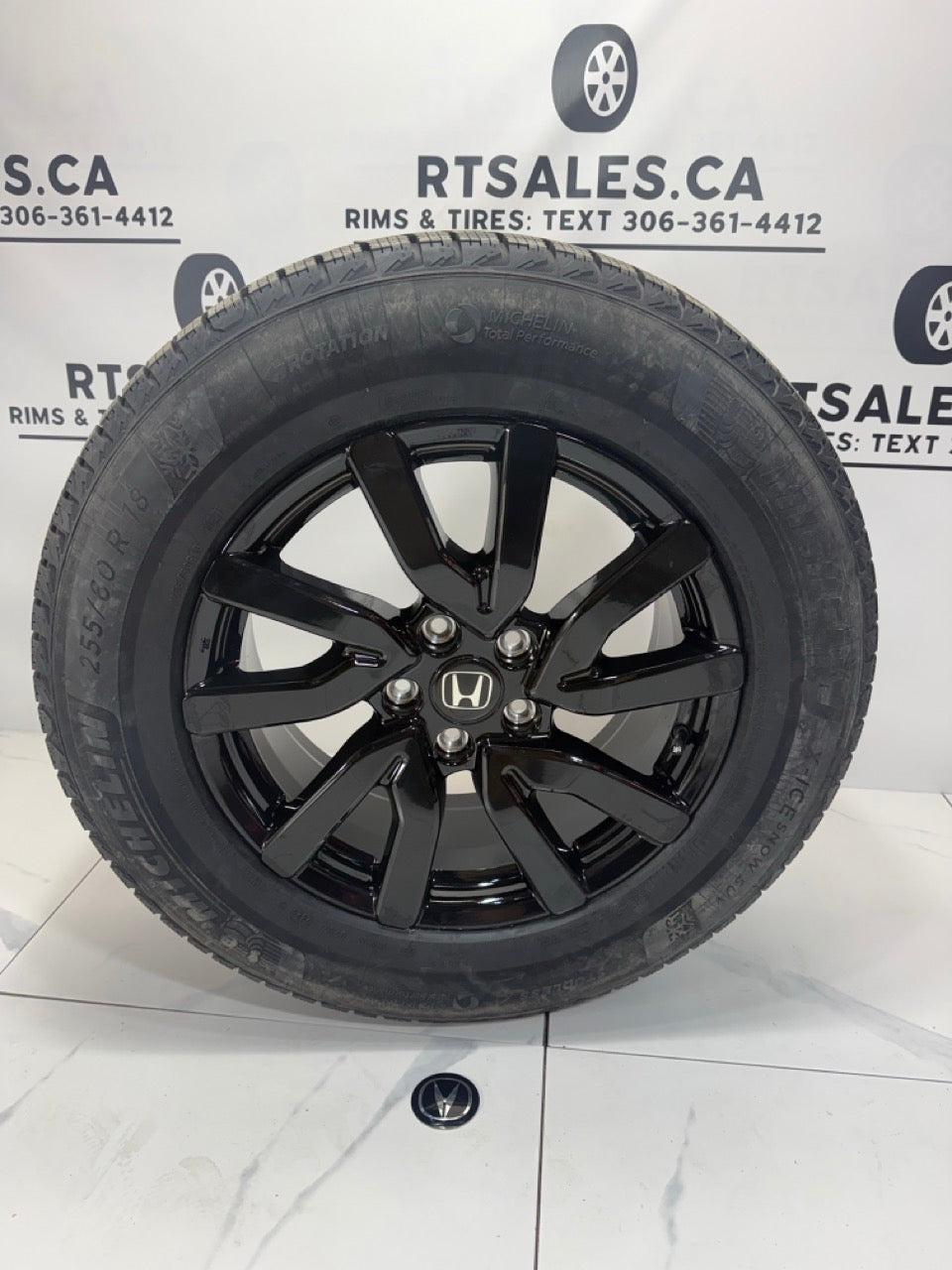 Michelin Winter Tires on 18" Replica Rims 5x120