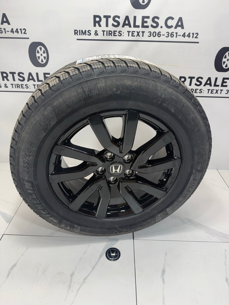 Michelin Winter Tires on 18" Replica Rims 5x120