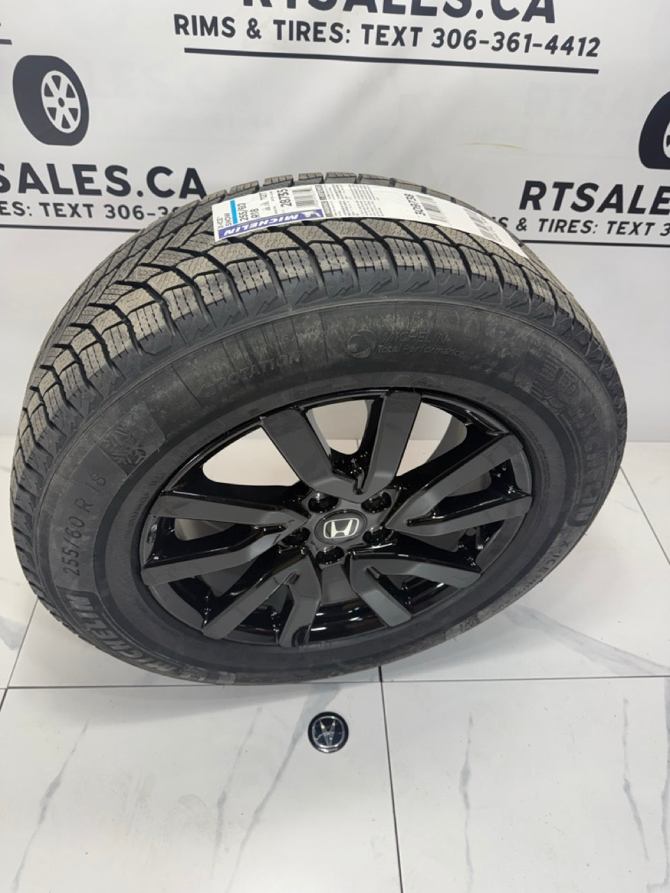 Michelin Winter Tires on 18" Replica Rims 5x120