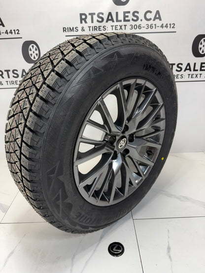 Bridgestone Blizzak Winter Tires on 18" or 20" Rims 5x114.3 (Toyota / Lexus)