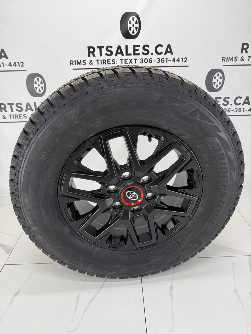Bridgestone Blizzak on TRD Replica rims