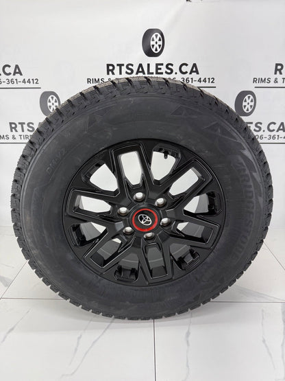 Bridgestone Blizzak on TRD Replica rims