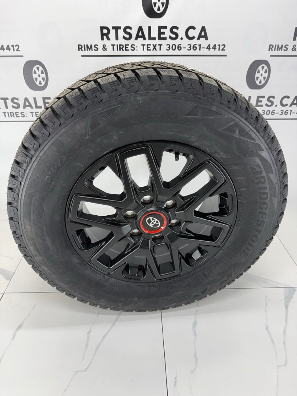Bridgestone Blizzak on TRD Replica rims