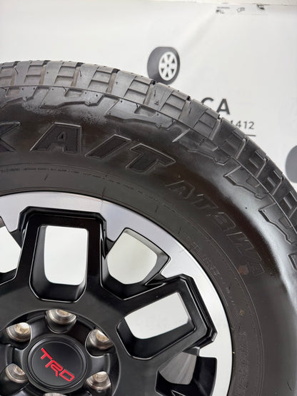 265/70/18 Tires on 18" Factory TRD Rims 6x139.7 (Takeoffs)