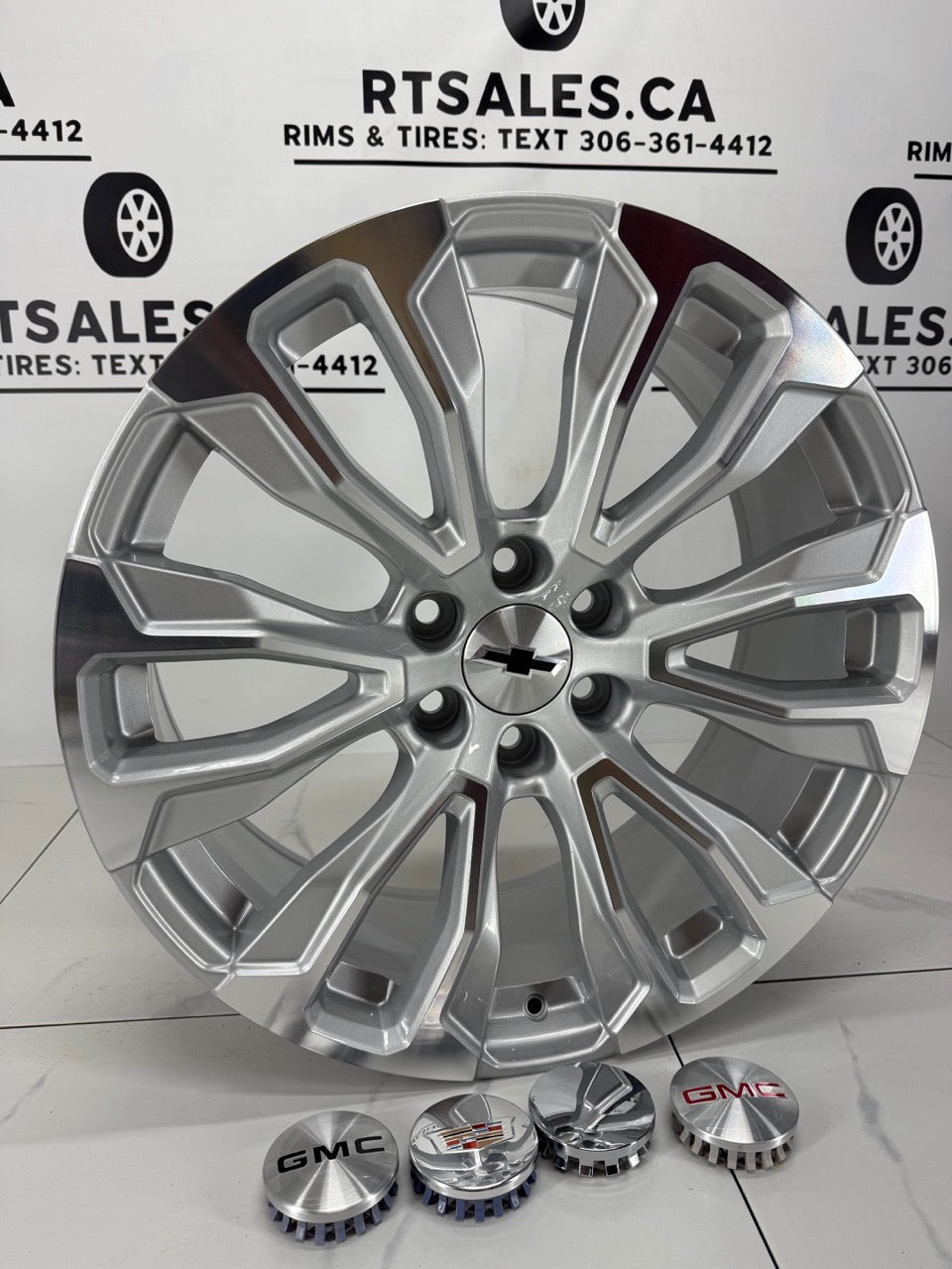 22x9 GMC Chevy 1500 Replica Rims 6x139.7