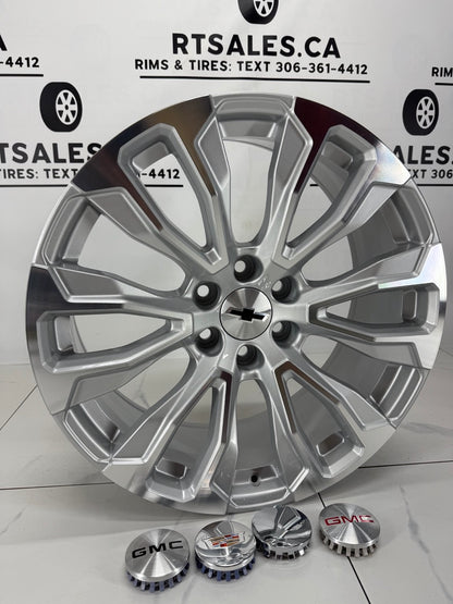 22x9 GMC Chevy 1500 Replica Rims 6x139.7