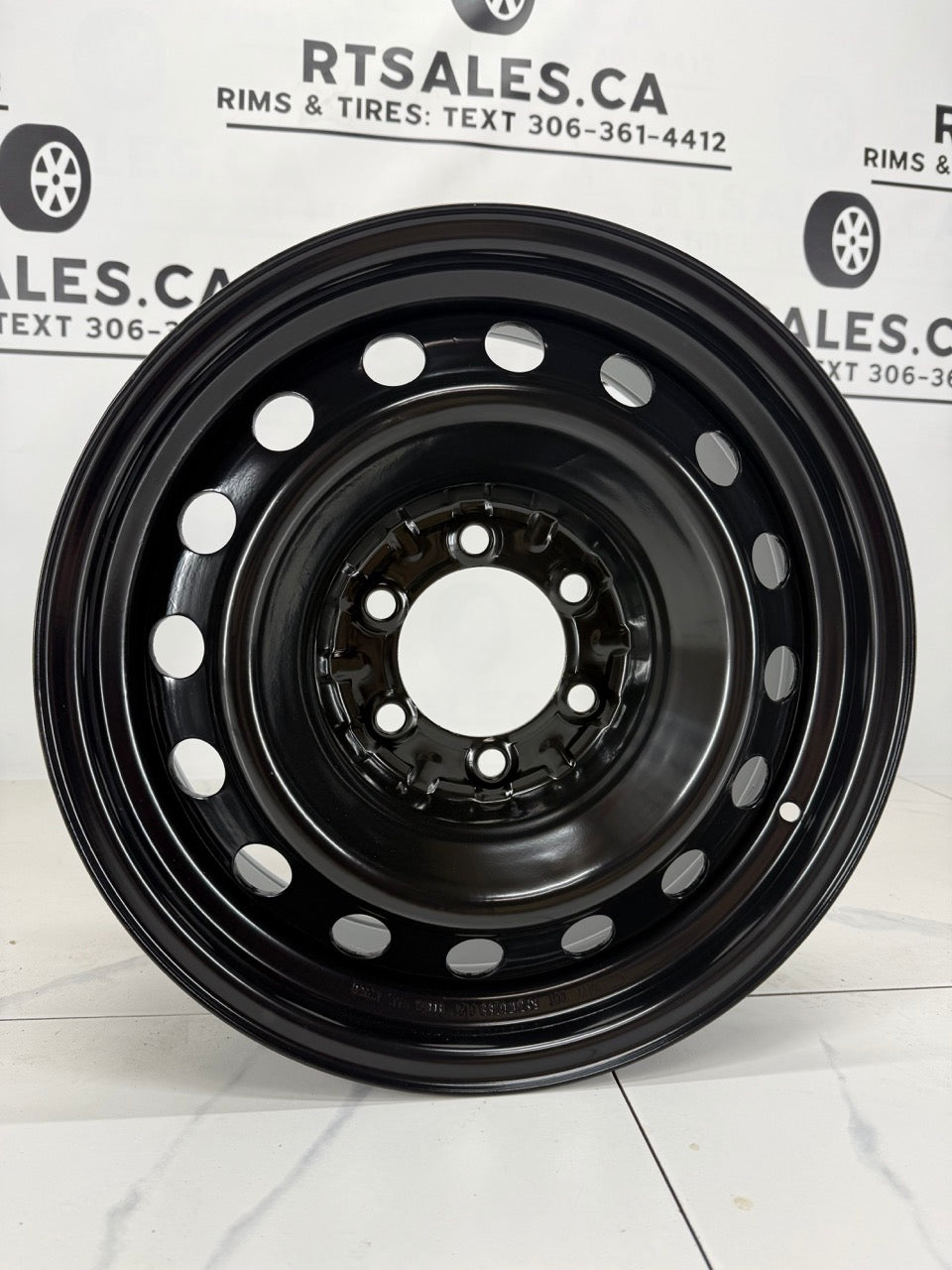 6×120 Black Steel Rims – 17", 18" & 19"