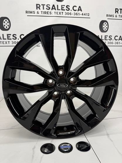 5x108 Black RT Rims 17" 18" 19" & 20"