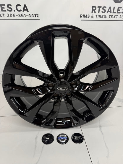 5x108 Black RT Rims 17" 18" 19" & 20"