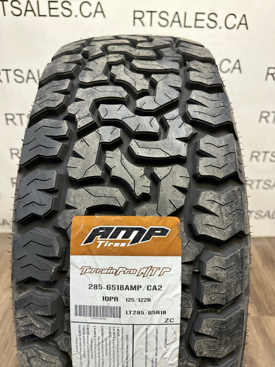 285/65/18 Amp tires & Rims 6x135 6x139 GM RAM FORD