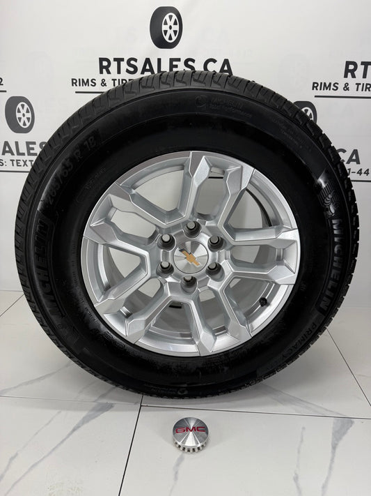 265/65/18 Michelin Tires 18x8.5 Rims 6x139 Chevy GMC 1500 (Takeoffs)