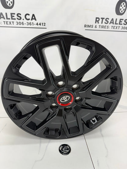6×139 Black Replica R262 Rims – 17", 18" & 20"