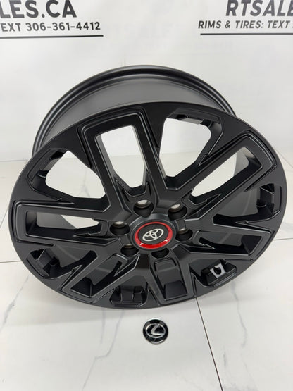 6×139 Black Replica R262 Rims – 17", 18" & 20"